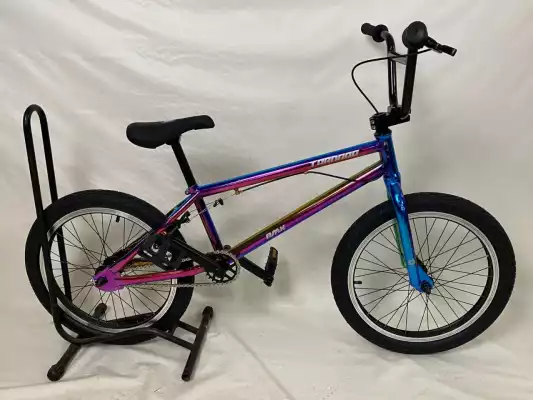 Детский подростковый трюковый Tornado BMX 20д, хамелеон